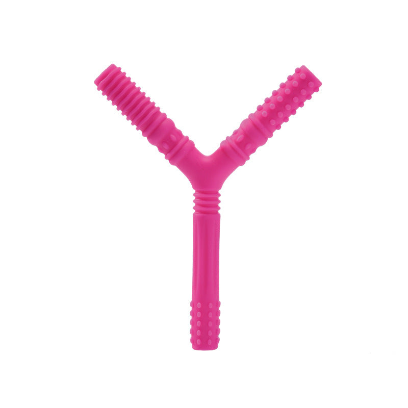 Silicone Baby Teething Tubes Teether Toy for Babies 3 Months+ 27