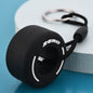 PVC Tire Keychain Car Accessory 14cm x 3.6cm Size 2