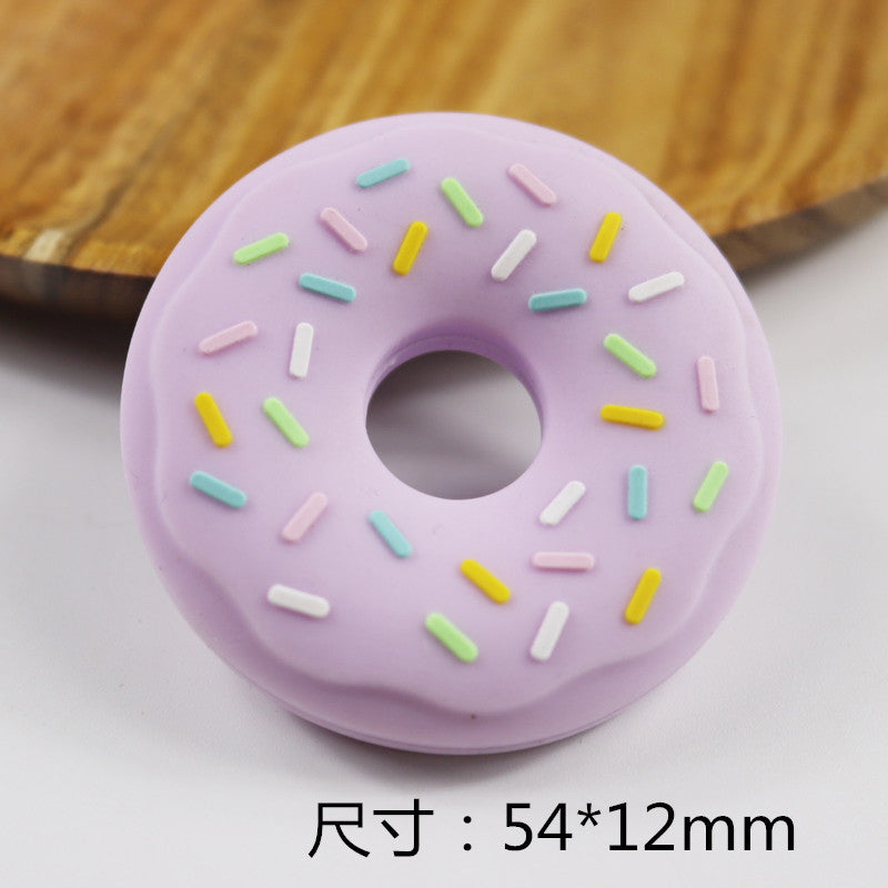 Silicone Baby Teething Toys Snack Shape Set 10 Pcs 4