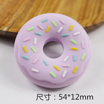 Silicone Baby Teething Toys Snack Shape Set 10 Pcs 4