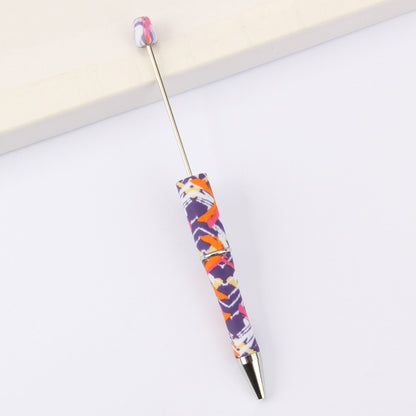Printed Pattern Beadable Ballpoint Pens DIY Craft Supplies 18