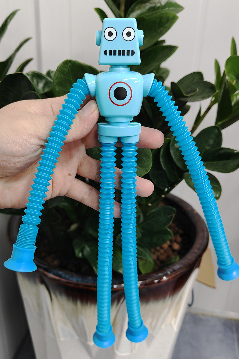 Robot Pop Tubes Sensory Fidget Toys Flexible Articulated Design 3
