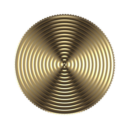 Stainless Steel Fidget Spinner Pendant Necklace with Spiral Ripple Design 8
