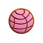 20pcs Silicone Bread Focal Beads Round Pattern Design 5