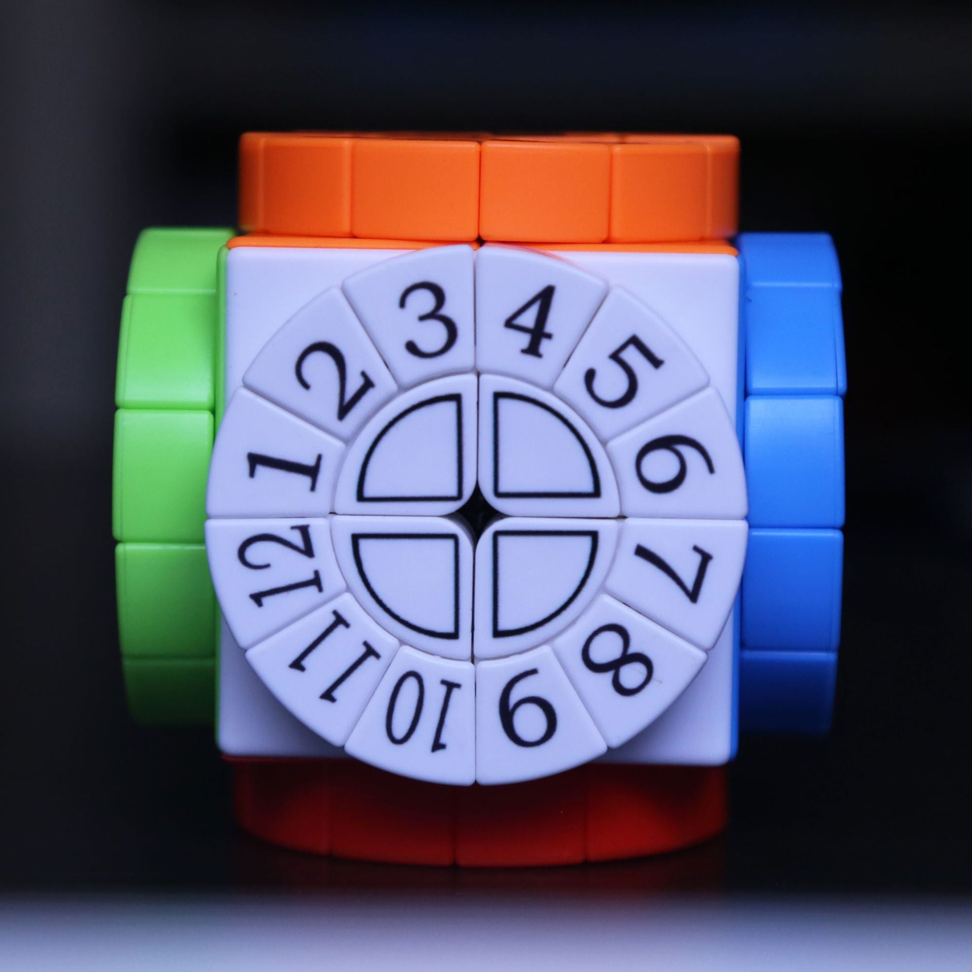 Plastic Fidget Cube Alien Second Order Time Puzzle 8