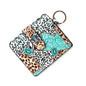 PU Leather Keychain Coin Purse Card Holder Compact Design 42
