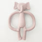 Elephant Silicone Teething Toy Set for Baby 2 Pcs 6