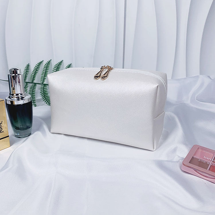 PU Leather Makeup Bag Cosmetic Travel Portable Toiletry Storage Bag 12