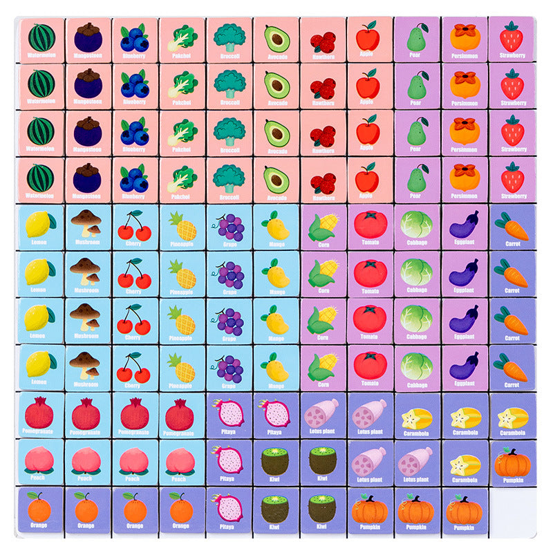 Wooden Magnetic Animal Montessori Toys Educational Board 30cm 7