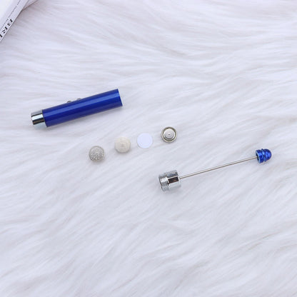 Beadable Flashlight Aluminum Alloy LED Infrared Banknote Verification DIY 4
