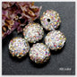 20pcs 16mm Clay Rhinestone Beads Mix Colors DIY Jewelry Making 19