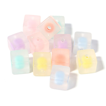 100 Pack Transparent Multi-Style Acrylic Beads Bracelet Accessories 30
