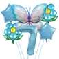 Butterfly Foil Balloon Set Birthday Party Decoration 40 Inch 9