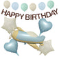 Bear Shaped Foil Balloon Set Birthday Party Decoration 1Set 5