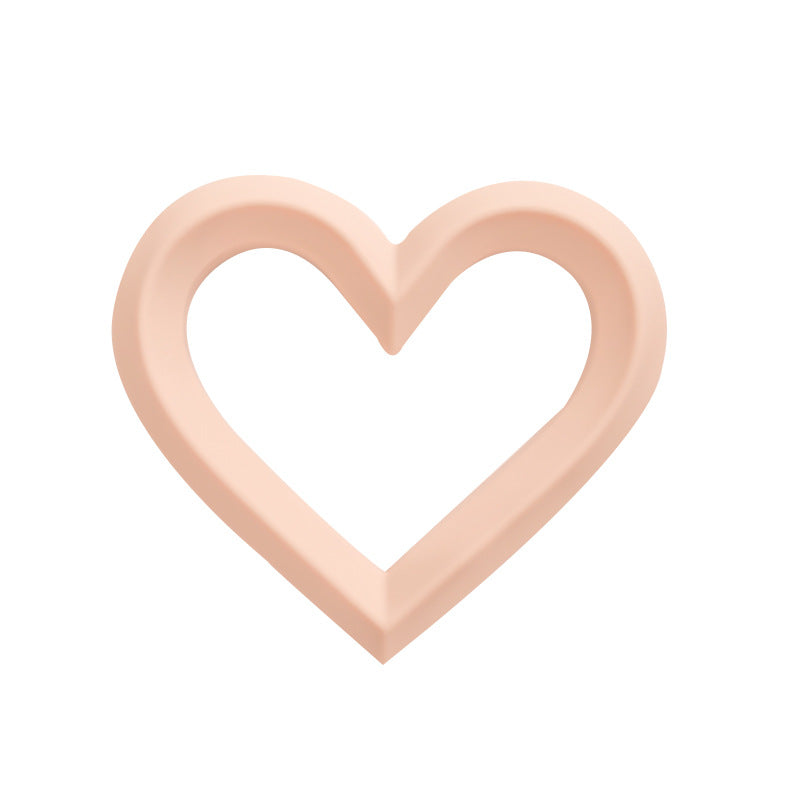 Heart Shaped Silicone Teething Toy for Baby 15