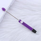 Creative Diy Printable Logo Happy Expression Plastic Beadable Ballpoint Pen 8