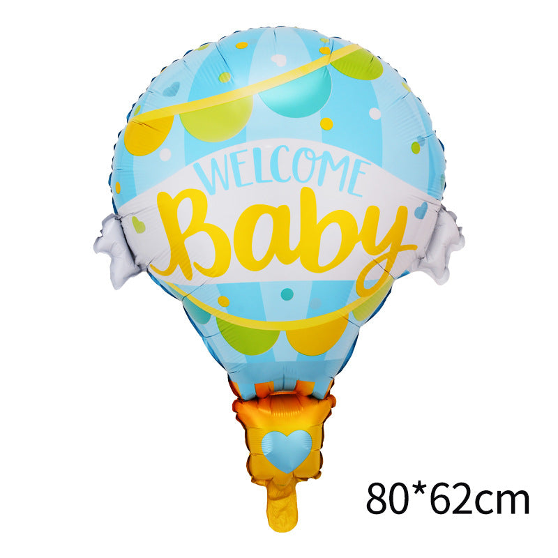 Gender Reveal Foil Balloon Set Baby Shower Party Decoration 50pcs 8