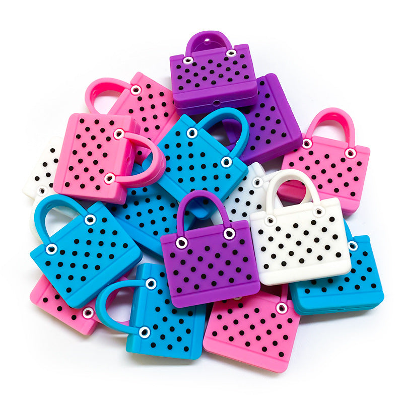 20Pcs Silicone Focal Beads Simulated Beach Bag Handle Detail 4