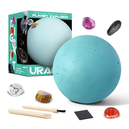 Solar System Stone Dig Educational Toy Explore Eight Planets 8