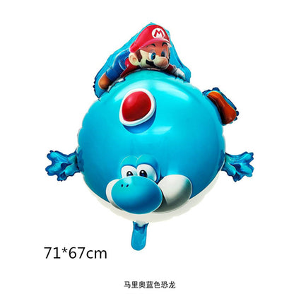 Super Mario Foil Balloons Party Decoration Set 5pcs 5