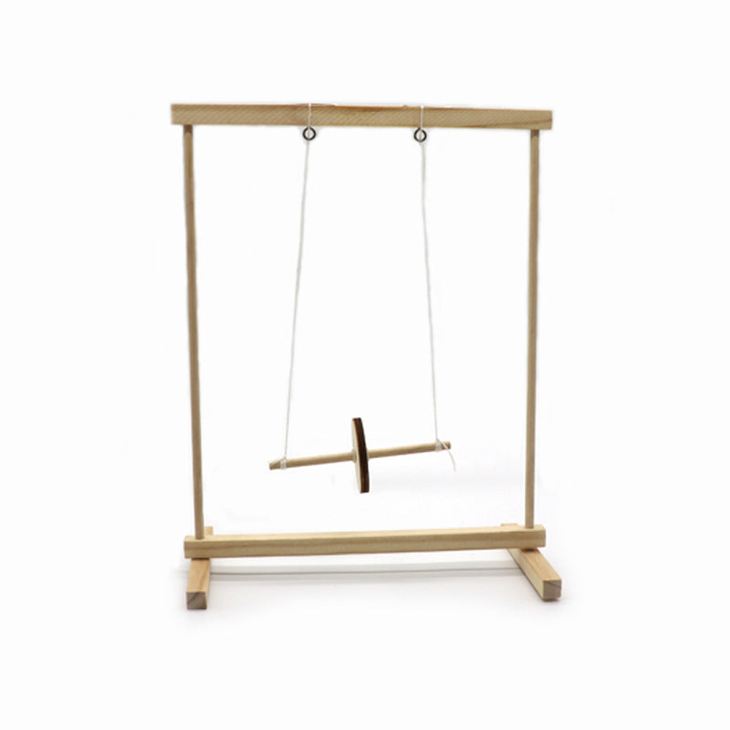 Wooden DIY Roll Pendulum Montessori Toy Educational Activity