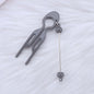 Beadable U Shaped Updo Resin Comb DIY Hair Accessory Craft Supplies 9