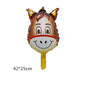 Cartoon Mini Animal Foil Balloons Party Decoration 5pcs 15