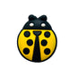 20pcs Silicone Focal Beads Beetle Front Facing Design 14