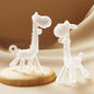 Silicone Giraffe Shape Baby Teething Toy for Infant 5