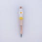 Daisy Flower Silicone Beaded Pens Colorful Handmade Gift 6