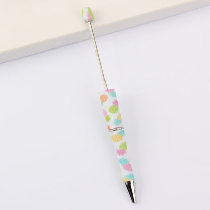 Printed Pattern Beadable Ballpoint Pens DIY Craft Supplies 25