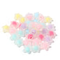 100 Pack Transparent Multi-Style Acrylic Beads Bracelet Accessories 71