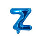 Blue Letter Foil Balloons Party Decoration 16 Inch 50pcs 28