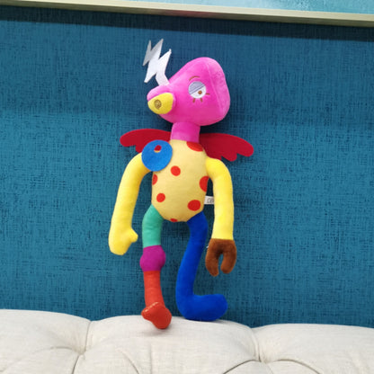 Assorted Cartoon Clown and Monster Plush Toy Short Plush 11-44cm 16