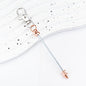 Beadable Keychain Metal Conical Bullet DIY Craft Supplies 6