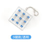 Plastic Keyboard Fidget Toy 9 Key Mechanical Design