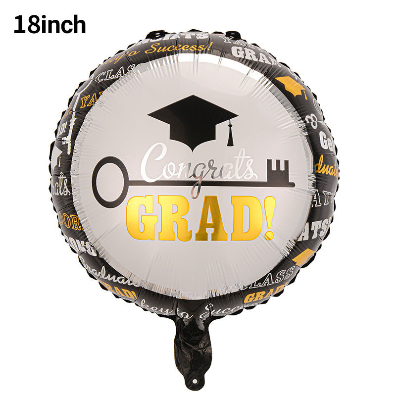 Graduation Foil Balloons Party Decoration Set 50pcs 40