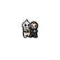 Silicone Focal Beads Cartoon Halloween Series Side Profile 9