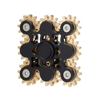 Metal Nine Gear Linkage Finger Gyroscope Fidget Spinner 5