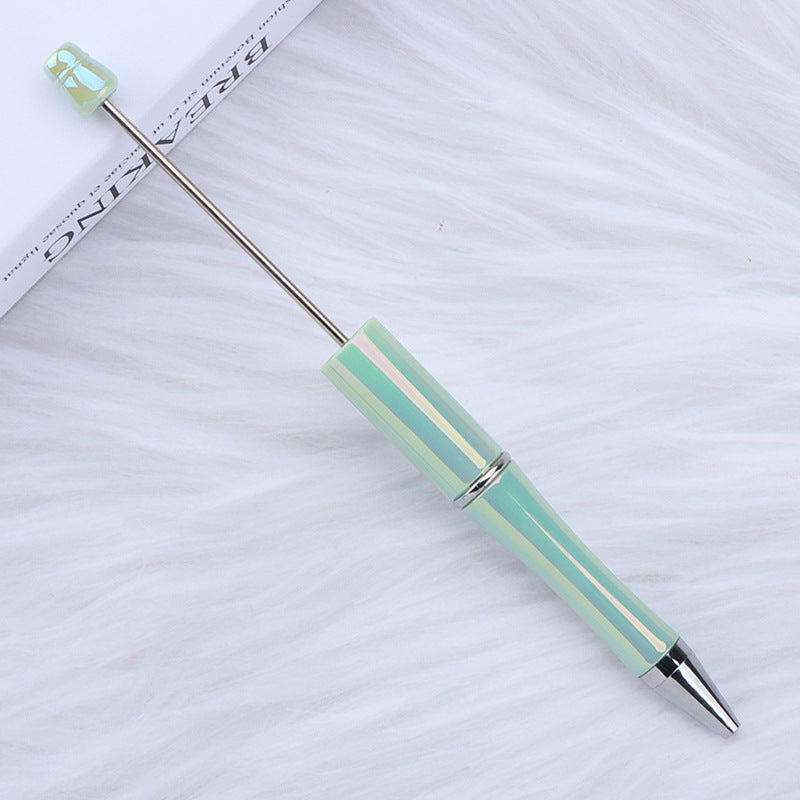 Handle Gradient Color Beadable Ballpoint Pens DIY Rainbow Opal Craft Supplies 20