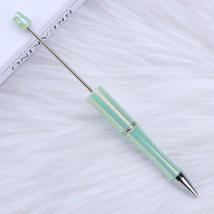 Handle Gradient Color Beadable Ballpoint Pens DIY Rainbow Opal Craft Supplies 20