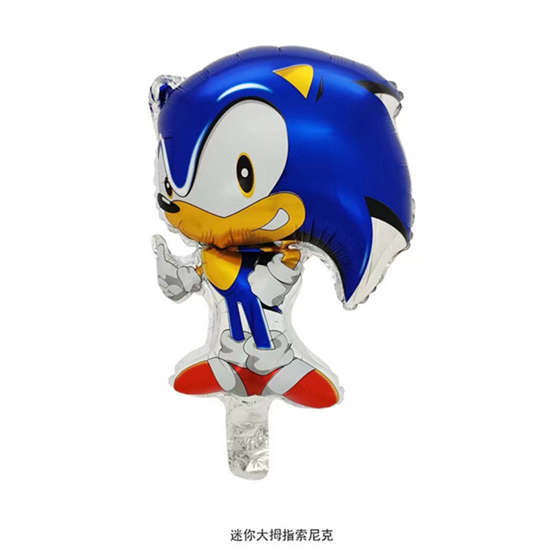 Mini Animal and Cartoon Foil Balloon Set Party Decoration 5pcs 4