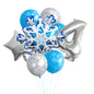 Ice Snow Theme Snowflake Foil Balloon Set Party Decoration 9
