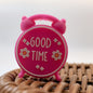 20Pcs Silicone 3D Focal Beads Good Time Alarm Front Facing 7