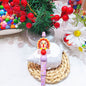 20Pcs Silicone 3D Focal Beads Cute Turkey Front Facing 6