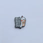 20Pcs Silicone Focal Beads Halloween Skeleton Hand Series Printed Text Design 12