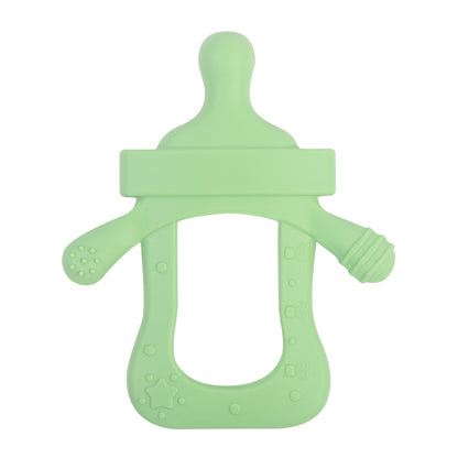 Silicone Baby Teething Toy Bottle Shape for Infant 8