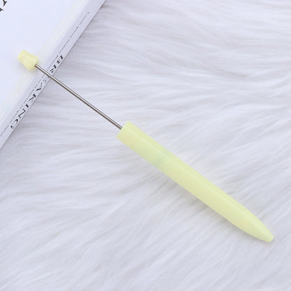 Long Creative Plastic Beadable Ballpoint Pens DIY Craft Supplies 25