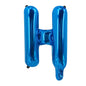Blue Letter Foil Balloons Party Decoration 16 Inch 50pcs 10