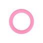 65mm Silicone Beads Solid Color Round Rings 15